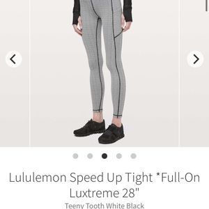 Lululemon Speed Up Tight